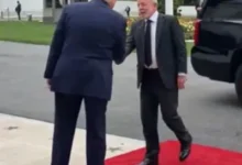 Lula é recebido com tapete vermelho por Trump na Casa Branca
