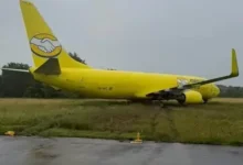 Avião a serviço do Mercado Livre sai da pista após pousar no aeroporto de Salvador