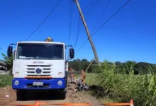Poste quebrado deixa 14 famílias sem energia por mais de 72h em Arroio do Meio