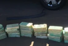 Casal é preso com 36 quilos de crack em caminhonete na BR-386 em Montenegro