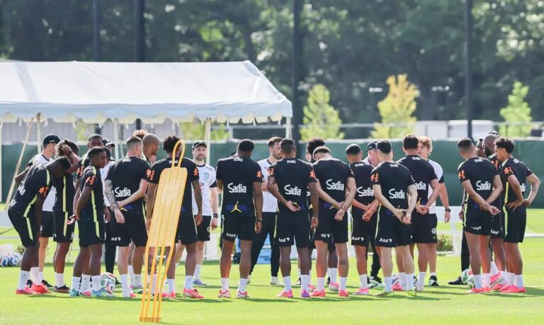 Brasil encerra preparação para enfrentar o Haiti na Copa do Mundo