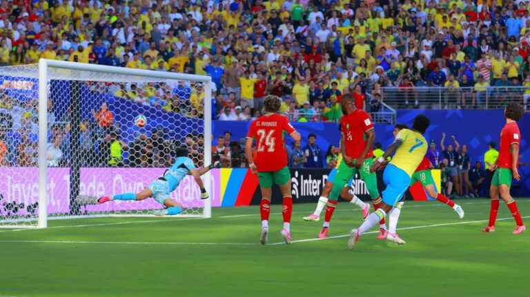 Vini Jr. marca, mas Brasil empata com Marrocos na estreia da Copa