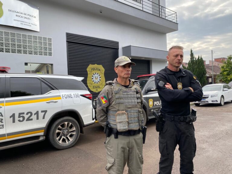 Operação desmantela parte de organização criminosa em Roca Sales e prende 12 pessoas