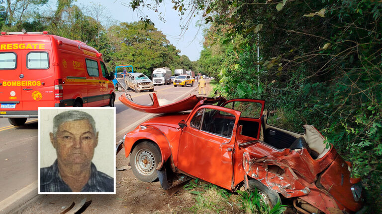 Morre motorista de Fusca envolvido em acidente na Goleirinha, em Encantado