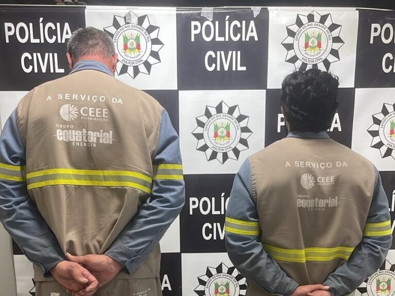 Terceirizados da CEEE Equatorial são presos suspeitos de furtar cabos em Porto Alegre