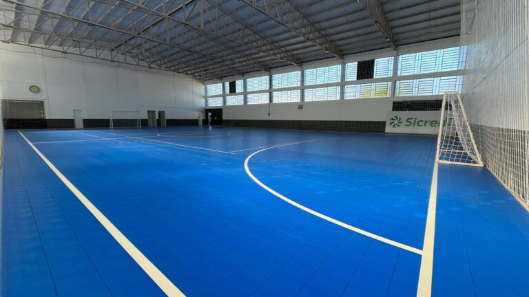 Roca Sales reinaugura Ginásio Municipal com jogos festivos e ação solidária