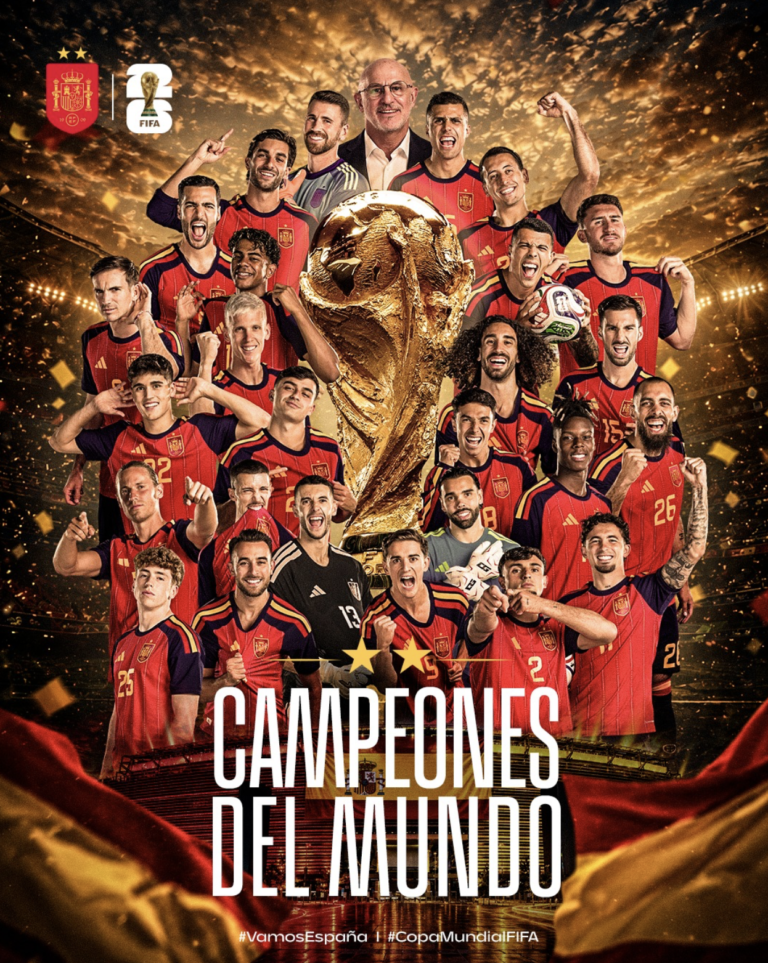 ¡Campeones! Espanha bate a Argentina e conquista a Copa do Mundo