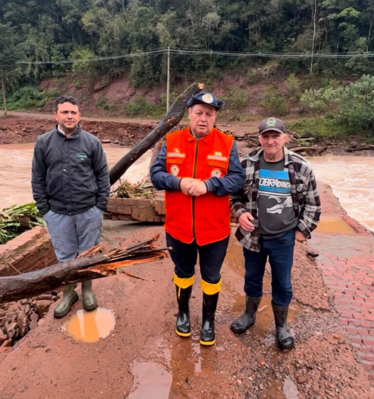 Boqueirão do Leão registra 200 milímetros de chuva e alerta municípios dos Vales