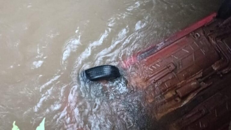 Idoso morre após carro cair de ponte em rio na zona rural de Viadutos