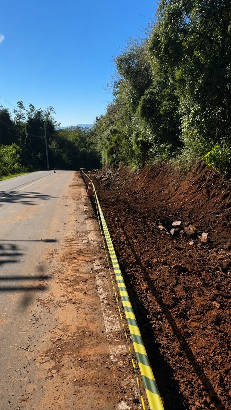 Trecho da subida da Lagoa será interditado para detonação de rochas em Encantado