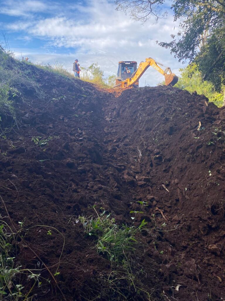 Obra de drenagem busca reduzir risco de deslizamentos em Encantado