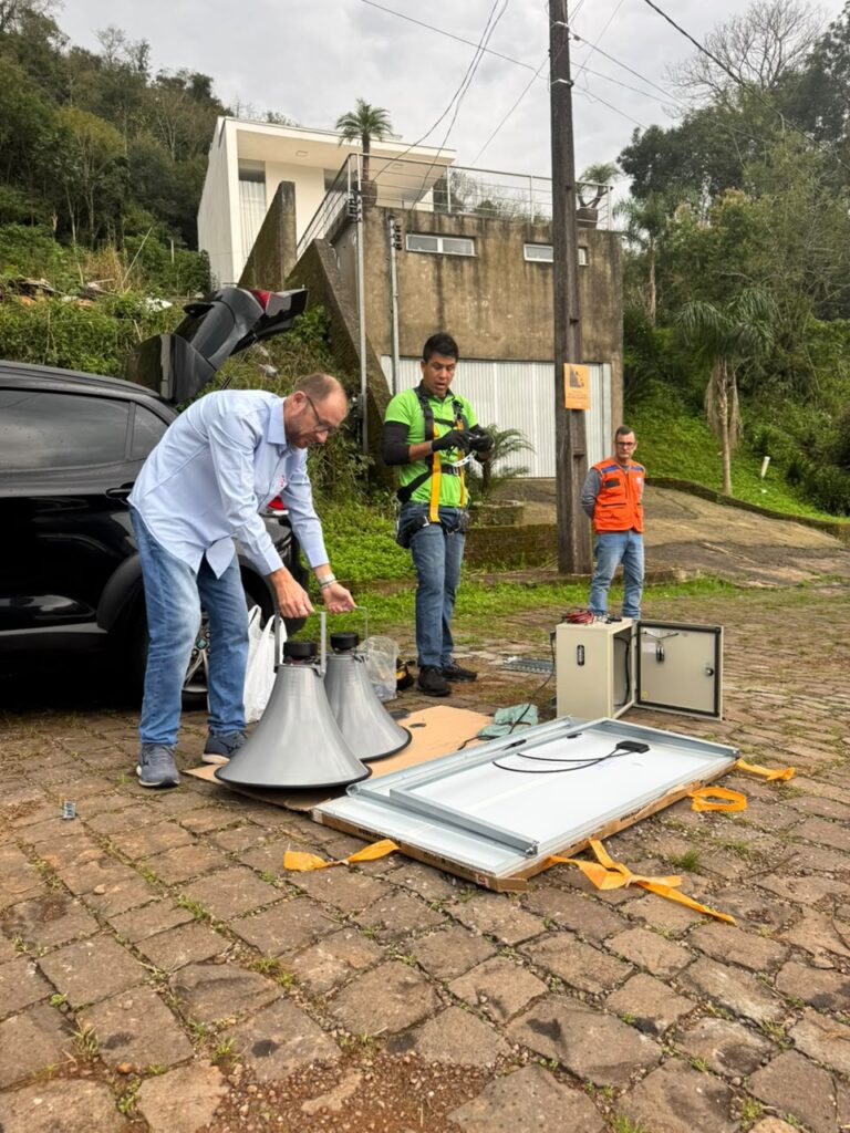 Encantado será pioneiro no RS na instalação de sirene inteligente da Defesa Civil