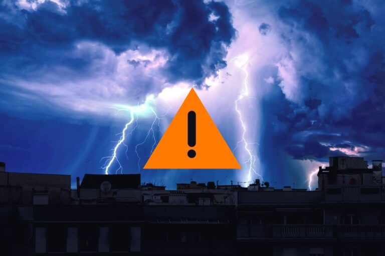 Inmet emite alerta de perigo para temporais com granizo no RS nesta terça