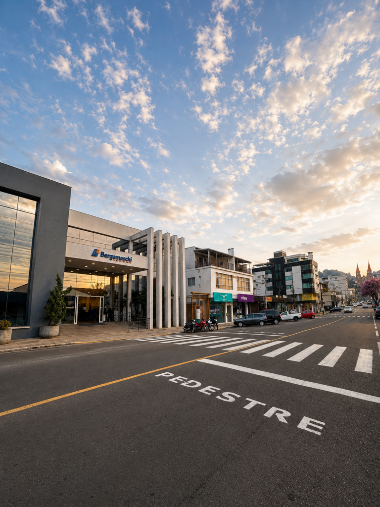 Avenida Padre Anchieta ganha nova faixa de segurança no Centro