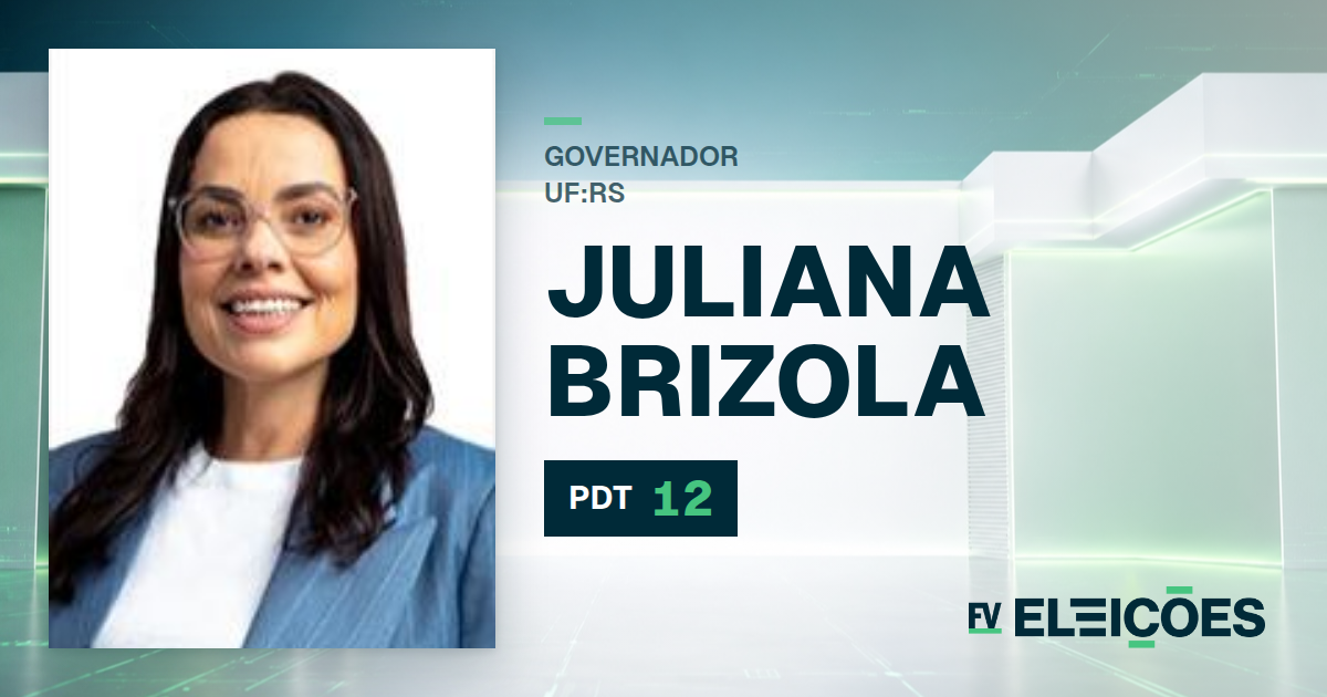 Quem é Juliana Brizola, candidata a governadora do RS pelo PDT