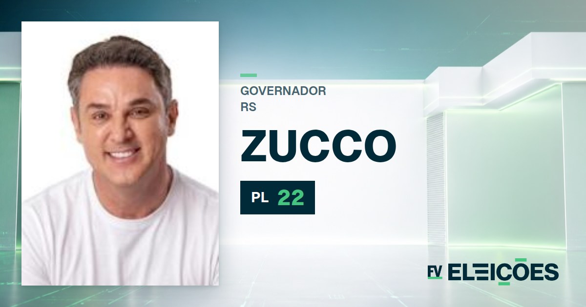 Quem é Zucco, candidato a governador do RS pelo PL