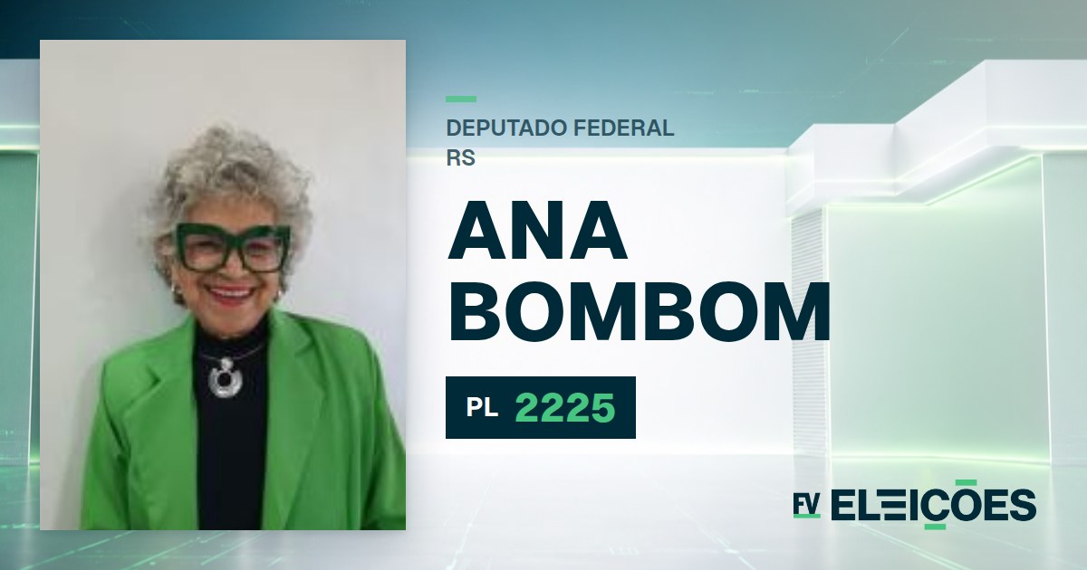 Quem é Ana Bombom, candidata a deputada federal do RS pelo PL
