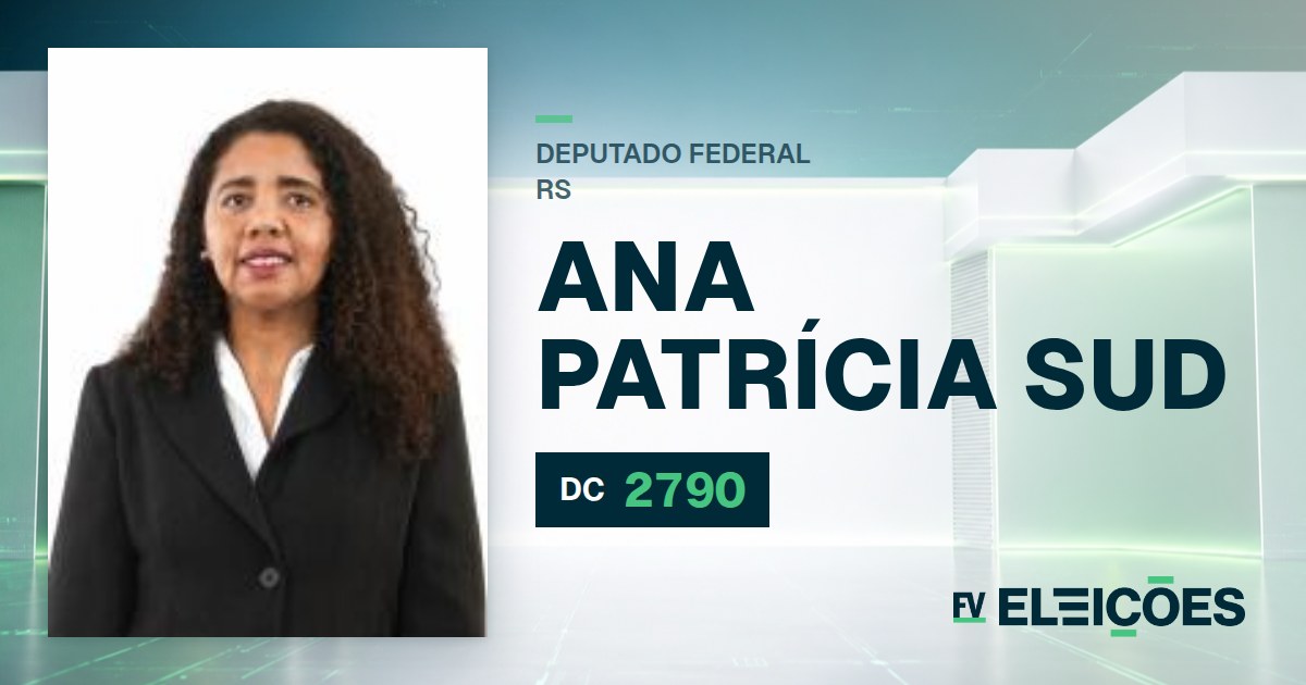 Quem é Ana Patrícia Sud, candidata a deputada federal do RS pelo DC