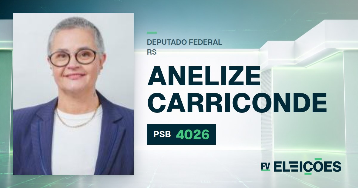 Quem é Anelize Carriconde, candidata a deputada federal do RS pelo PSB