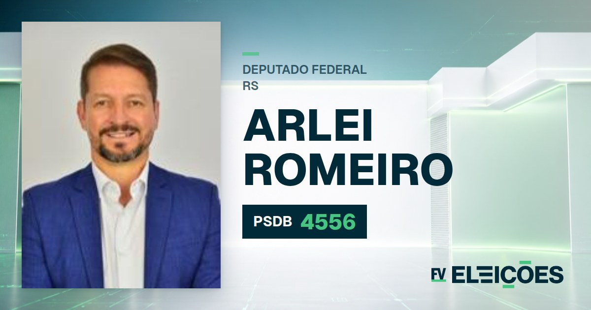 Quem é Arlei Romeiro, candidato a deputado federal do RS pelo PSDB