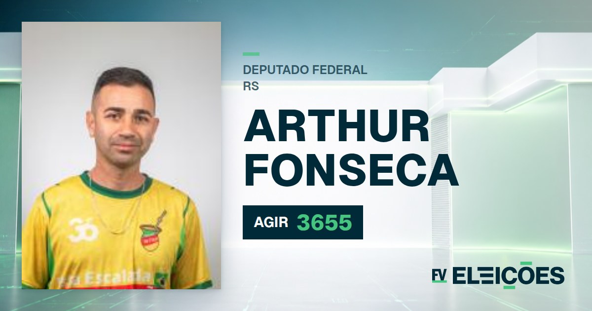 Quem é Arthur Fonseca, candidato a deputado federal do RS pelo AGIR