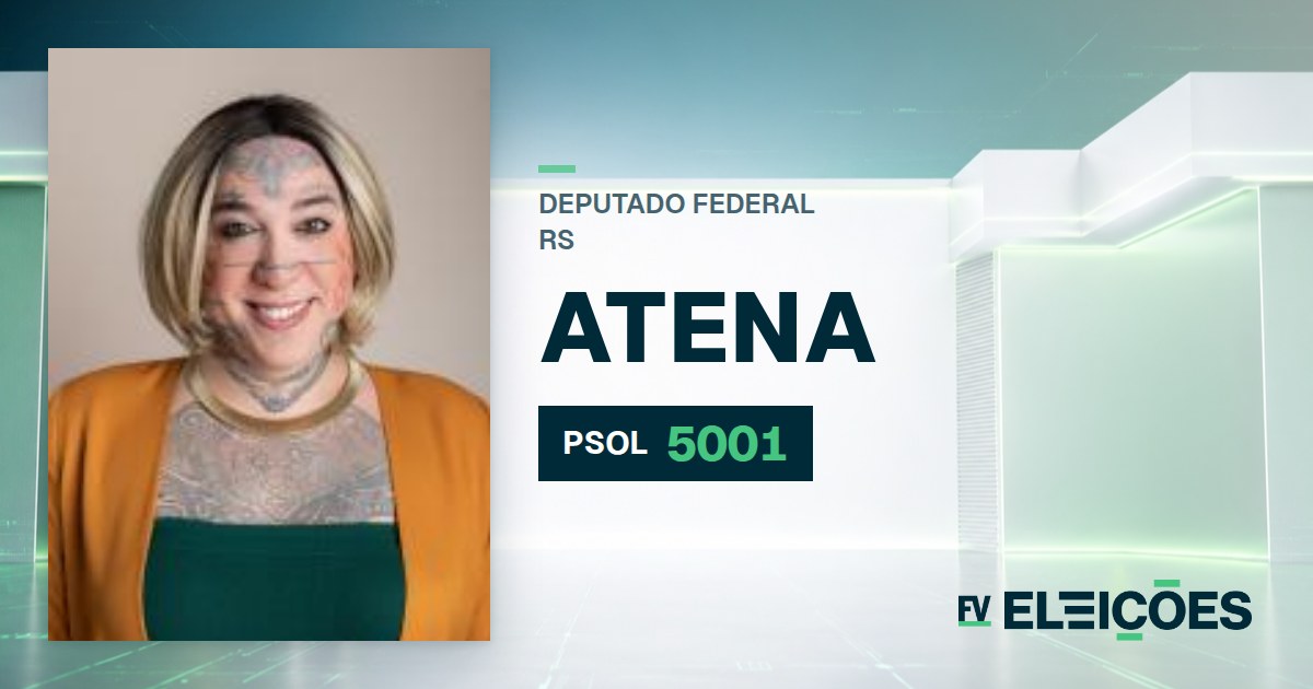 Quem é Atena, candidata a deputada federal do RS pelo PSOL