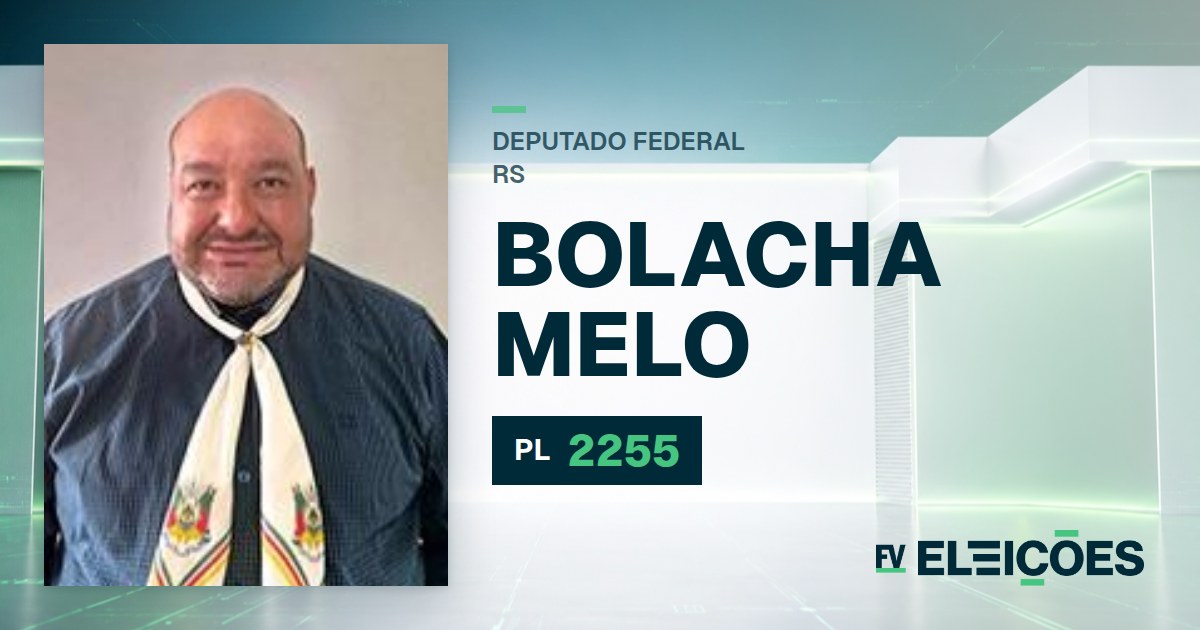 Quem é Bolacha Melo, candidato a deputado federal do RS pelo PL