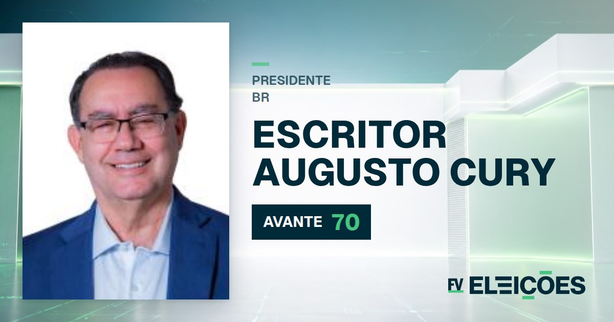 Quem é Escritor Augusto Cury, candidato a presidente pelo AVANTE