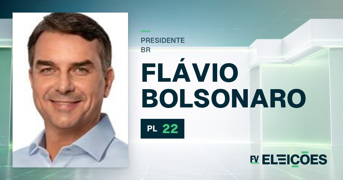 Quem é Flávio Bolsonaro, candidato a presidente pelo PL