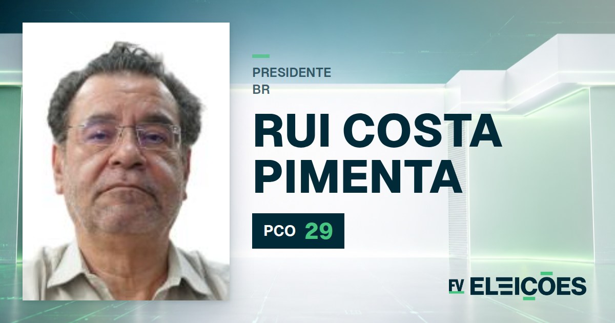 Quem é Rui Costa Pimenta, candidato a presidente pelo PCO