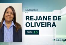Quem é Rejane de Oliveira, candidata a governadora do RS pelo PSTU