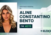 Quem é Aline Constantino Bento, candidata a deputada federal do RS pelo PSB