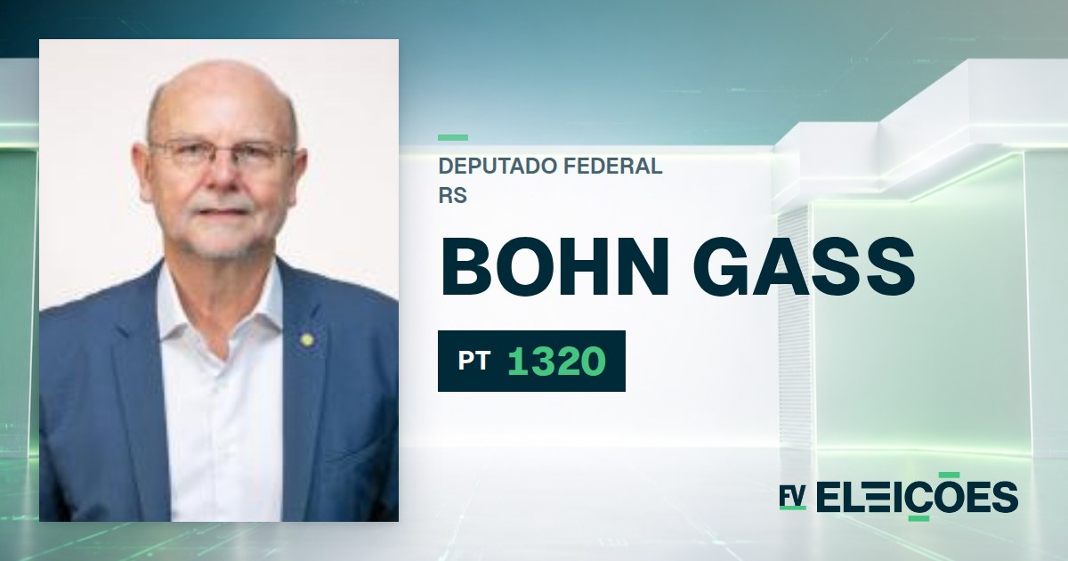 Quem é Bohn Gass, candidato a deputado federal do RS pelo PT