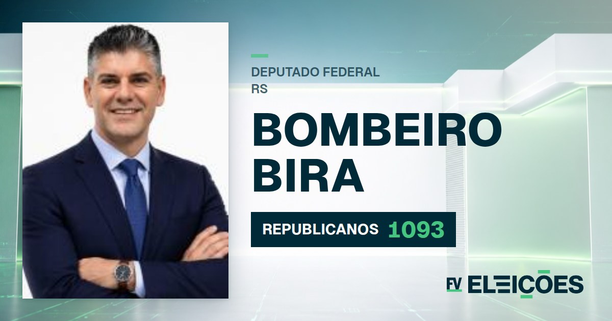 Quem é Bombeiro Bira, candidato a deputado federal do RS pelo REPUBLICANOS