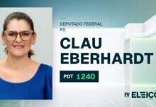 Quem é Clau Eberhardt, candidata a deputada federal do RS pelo PDT