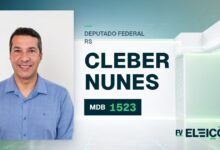 Quem é Cleber Nunes, candidato a deputado federal do RS pelo MDB