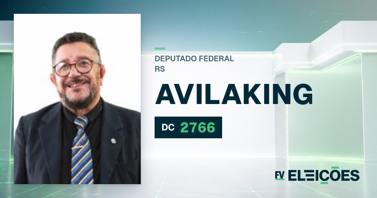 Quem é Avilaking, candidato a deputado federal do RS pelo DC