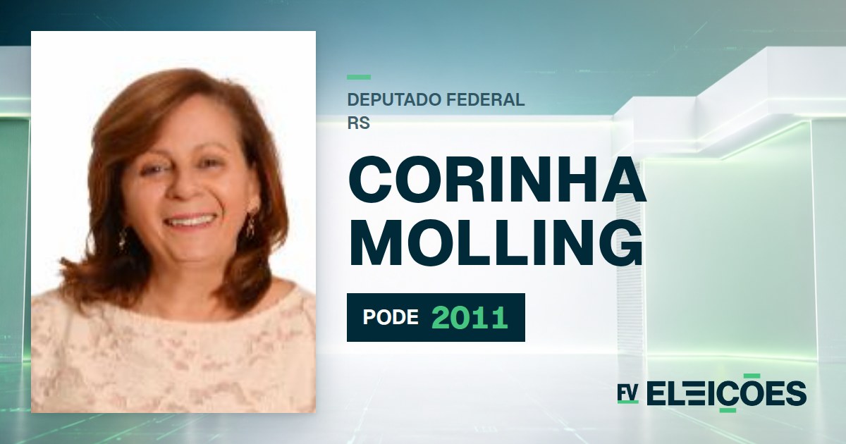 Quem é Corinha Molling, candidata a deputada federal do RS pelo PODE