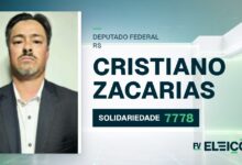 Quem é Cristiano Zacarias, candidato a deputado federal do RS pelo SOLIDARIEDADE