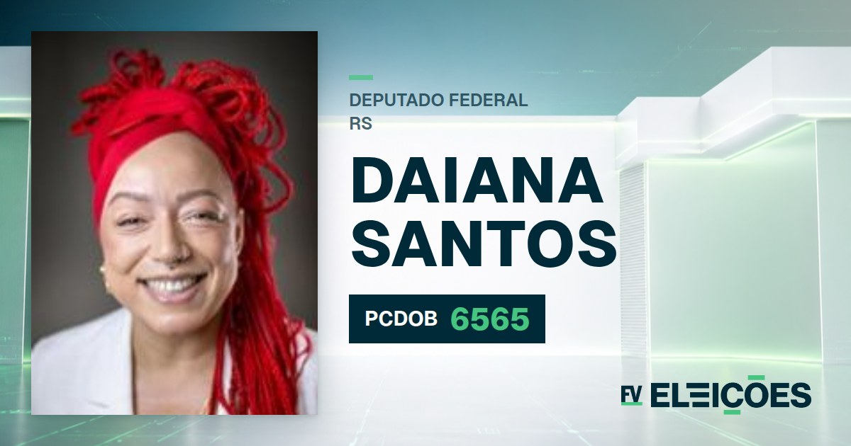 Quem é Daiana Santos, candidata a deputada federal do RS pelo PCDOB