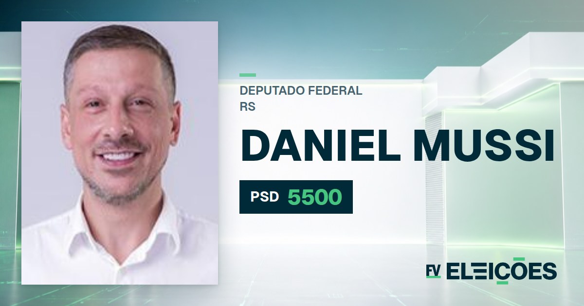 Quem é Daniel Mussi, candidato a deputado federal do RS pelo PSD
