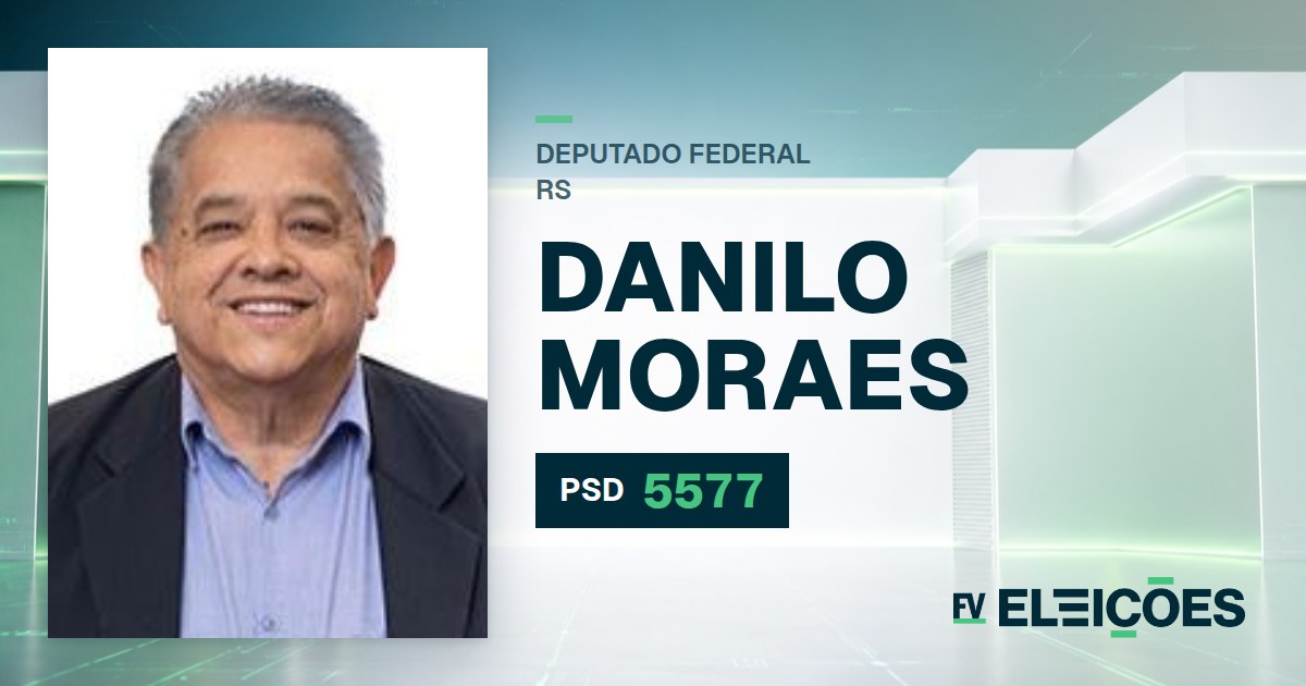 Quem é Danilo Moraes, candidato a deputado federal do RS pelo PSD