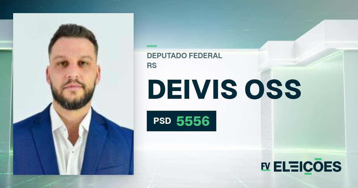 Quem é Deivis Oss, candidato a deputado federal do RS pelo PSD