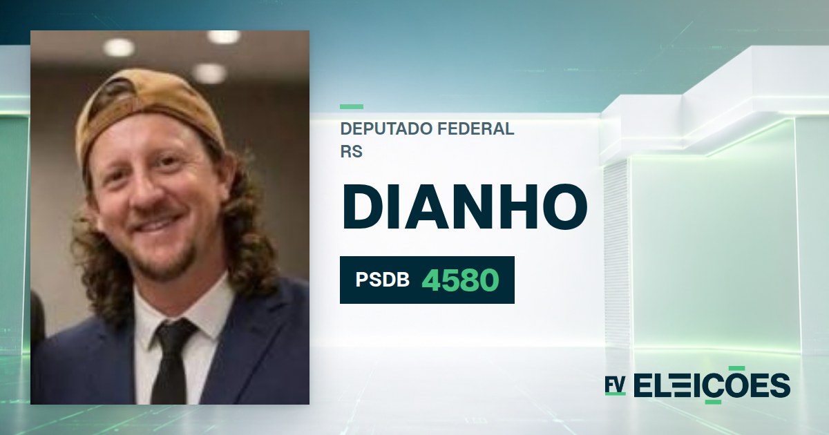 Quem é Dianho, candidato a deputado federal do RS pelo PSDB