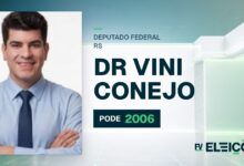 Quem é Dr Vini Conejo, candidato a deputado federal do RS pelo PODE