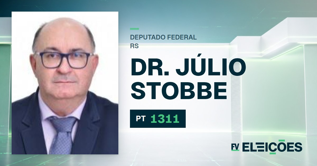 Quem é Dr. Júlio Stobbe, candidato a deputado federal do RS pelo PT