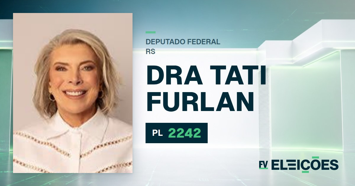 Quem é Dra Tati Furlan, candidata a deputada federal do RS pelo PL