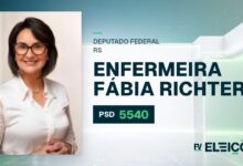 Quem é Enfermeira Fábia Richter, candidata a deputada federal do RS pelo PSD