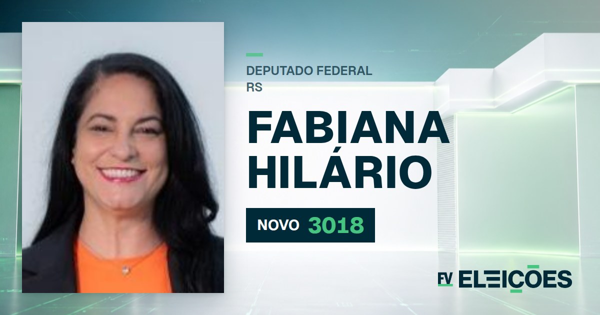Quem é Fabiana Hilário, candidata a deputada federal do RS pelo NOVO
