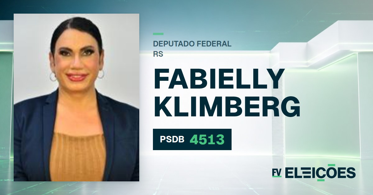 Quem é Fabielly Klimberg, candidata a deputada federal do RS pelo PSDB